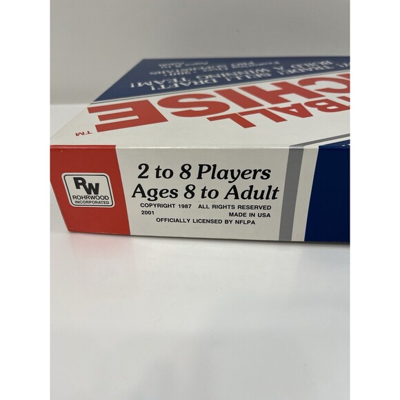 Vintage 1989 NFL Pro Football Franchise Board Game Rohrwood Enterprise Complete - Picture 13 of 15